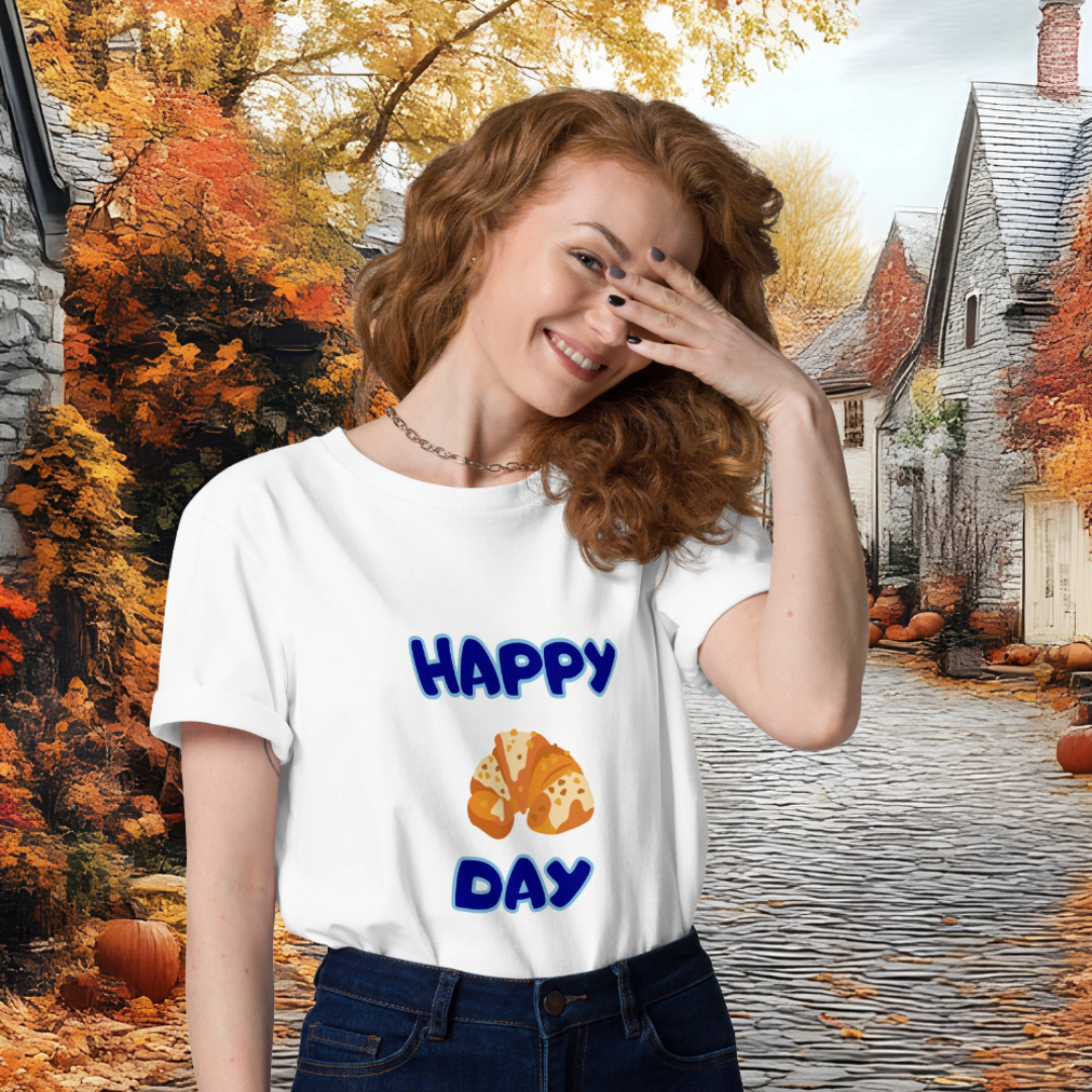 Koszulka "Happy Rogal Day" (Unisex)  | PyraWBrylach