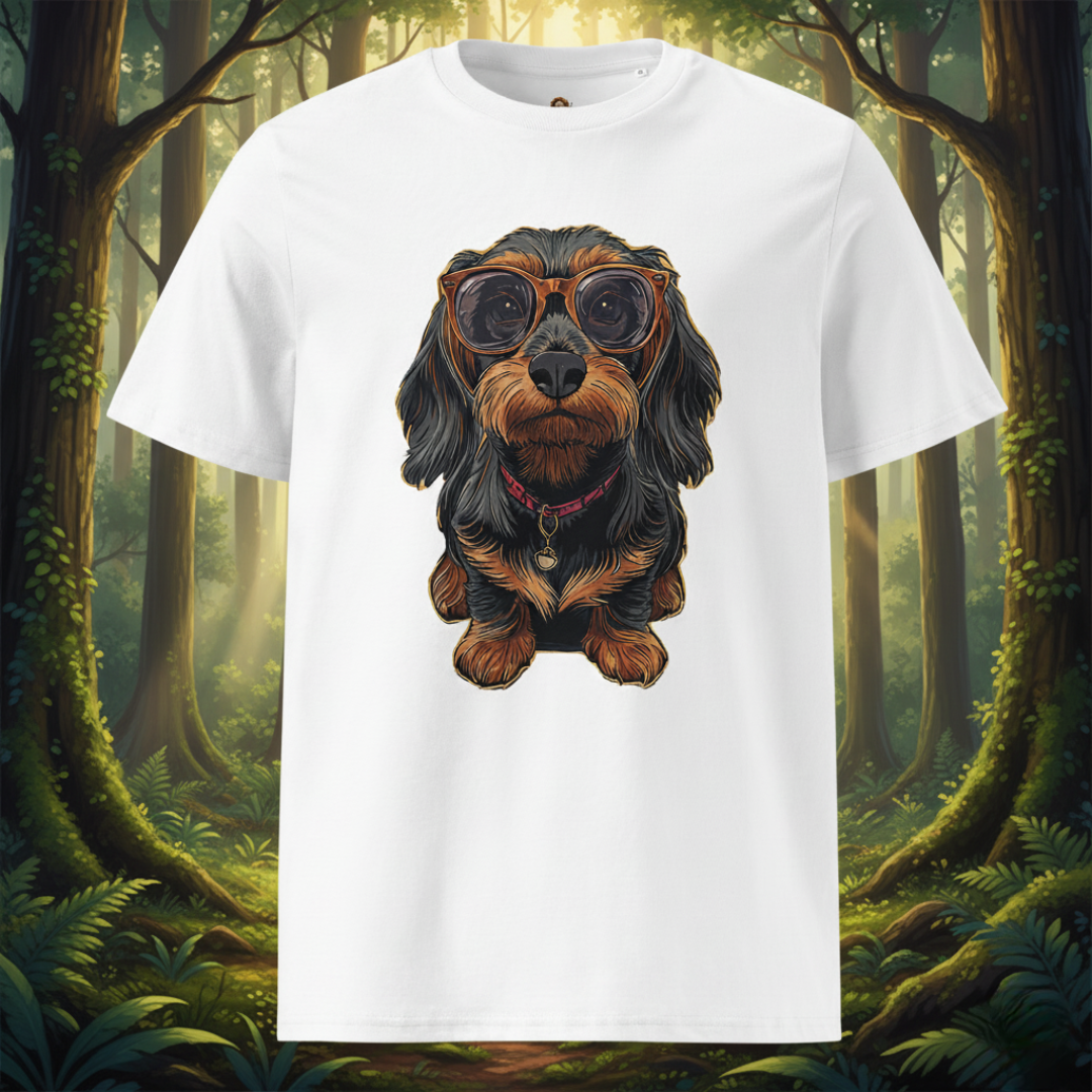 Koszulka Unisex Jamnik Agent Kortez - Tajny Agent | PyraWBrylach