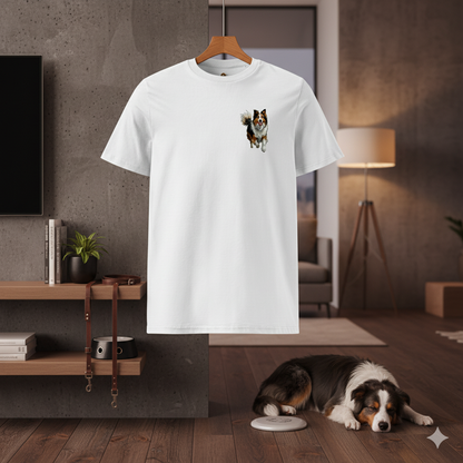 Koszulka Unisex Pies na Medal - Owczarek Szkocki Collie | PyraWBrylach