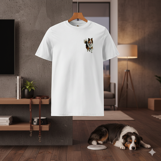 Koszulka Unisex Pies na Medal - Owczarek Szkocki Collie | PyraWBrylach