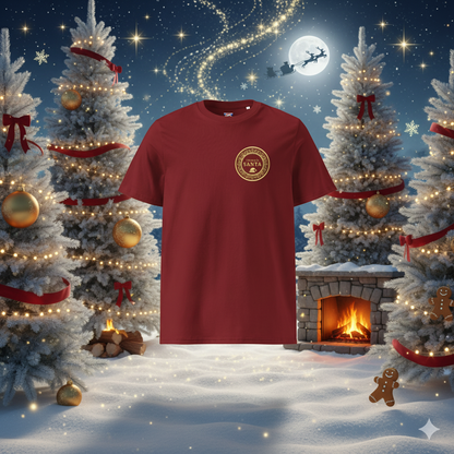 Limitowana świąteczna kolekcja 2025- Koszulka Unisex "I believe in SANTA"|PyraWBrylach