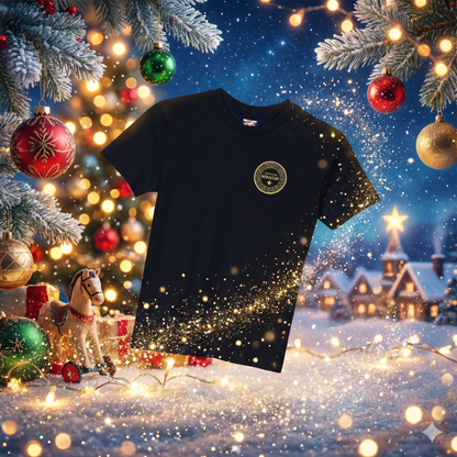 Limitowana świąteczna kolekcja 2025- Dziecięca koszulka unisex "I believe in MIRACLES"|PyraWBrylach