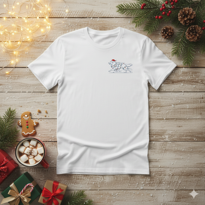 Koszulka Unisex Mała Konstelacja Zwinnego Psa - Owczarek Szkocki | PyraWBrylach