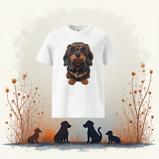 Koszulka Unisex Jamnik Agent Kortez - Tajny Agent | PyraWBrylach