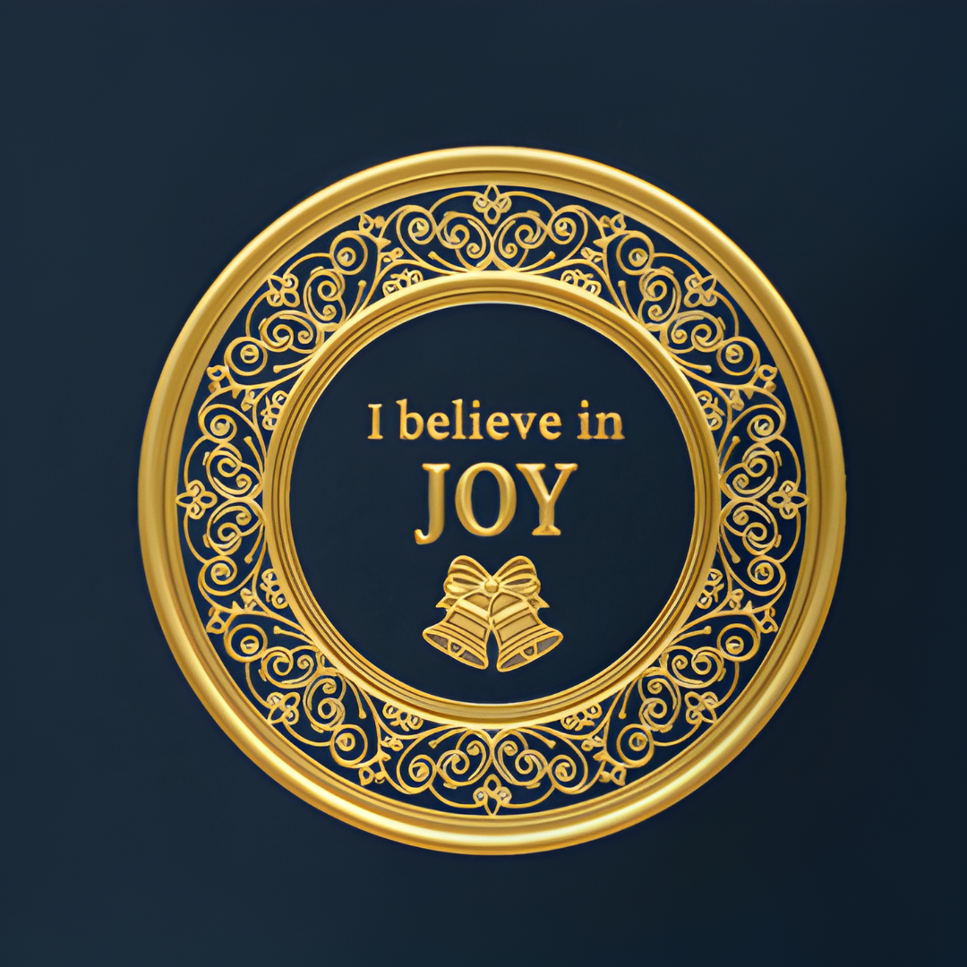 Limitowana świąteczna kolekcja 2025- Koszulka Unisex "I believe in JOY"|PyraWBrylach