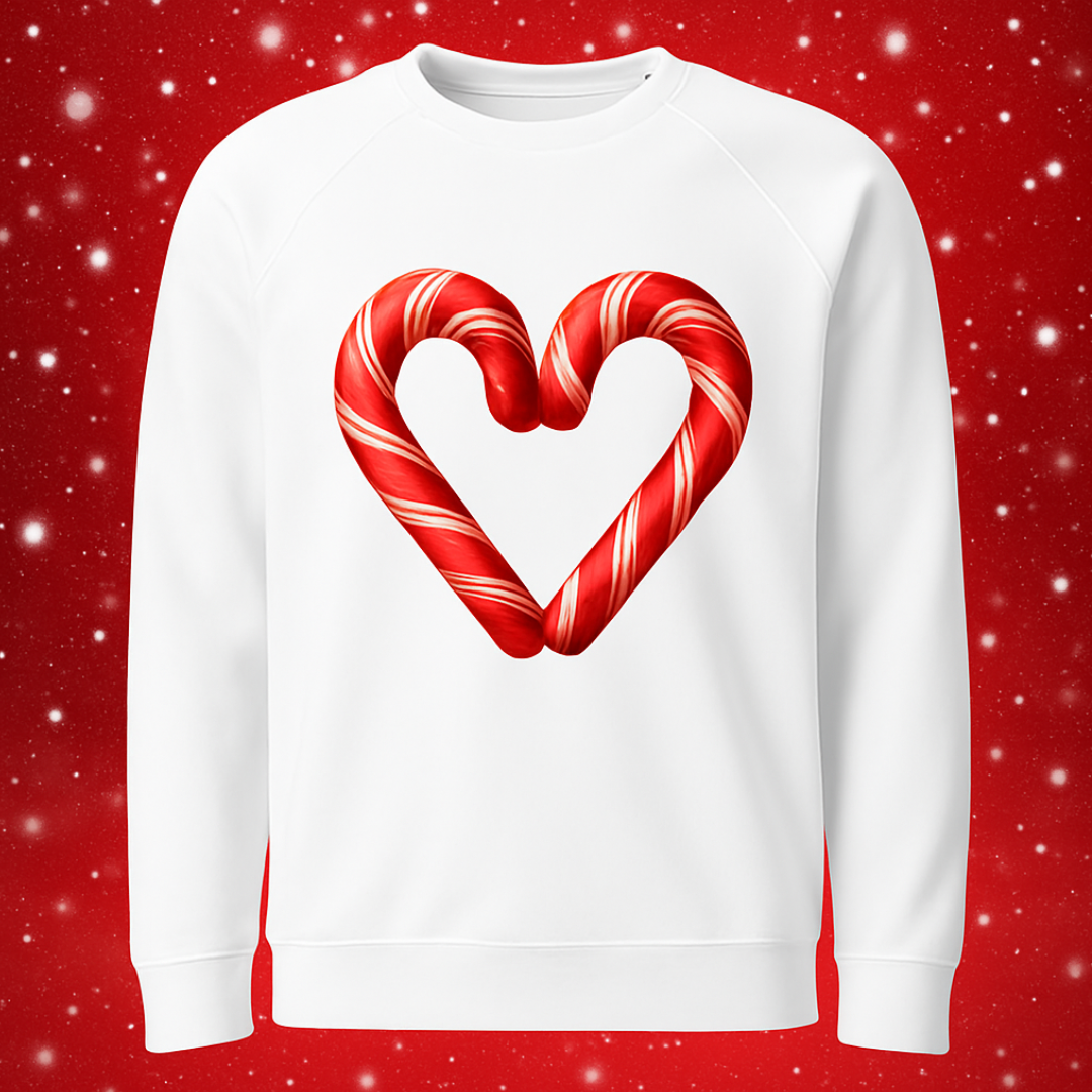 Bluza Unisex Serce Grudnia - Świąteczna | PyraWBrylach