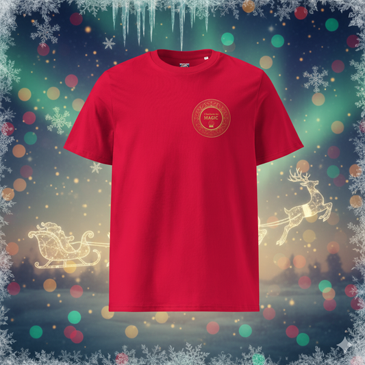 Limitowana świąteczna kolekcja 2025- Koszulka Unisex "I believe in MAGIC"|PyraWBrylach