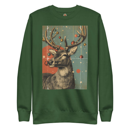 Bluza "Świąteczny Jeleń" (Klasyk). Taka, co pasuje do wszystkiego. | Wysokiej Jakości Sweatshirt | PyraWBrylach