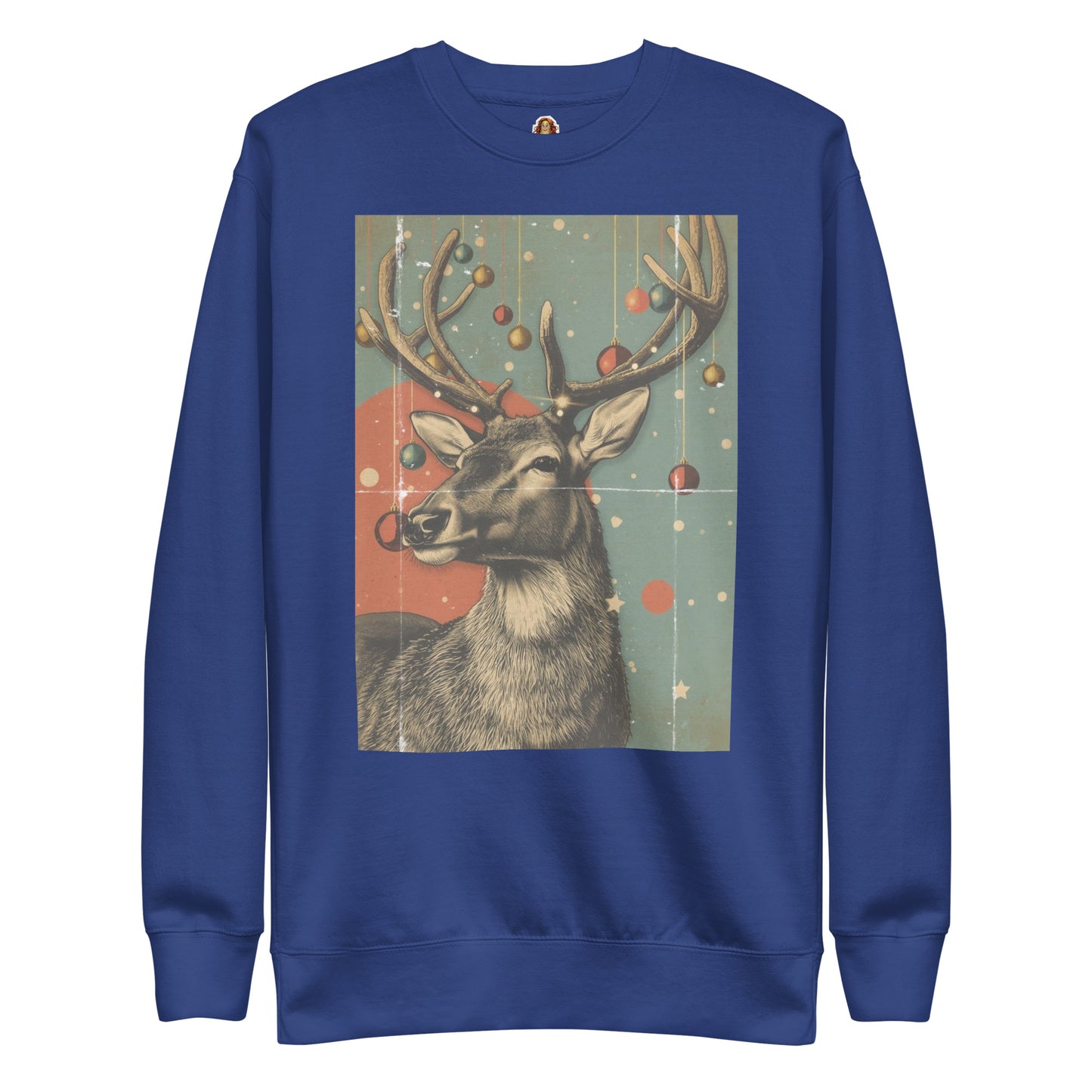 Bluza "Świąteczny Jeleń" (Klasyk). Taka, co pasuje do wszystkiego. | Wysokiej Jakości Sweatshirt | PyraWBrylach